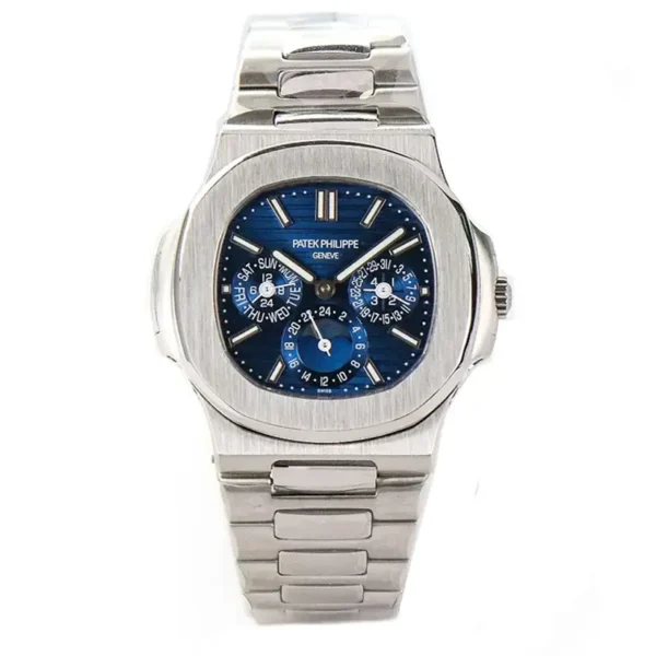 Patek Philippe Blue Nautilus Perpetual Watch