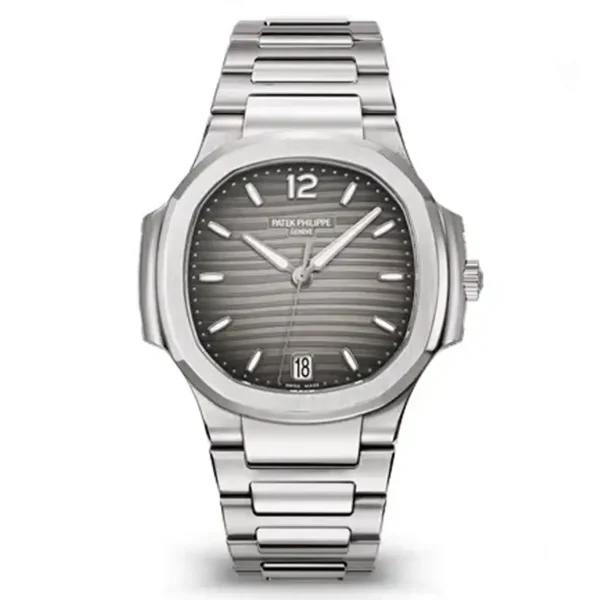 Patek Philippe Ladies Nautilus Gray Dial Stainless Steel 7118/1A-011
