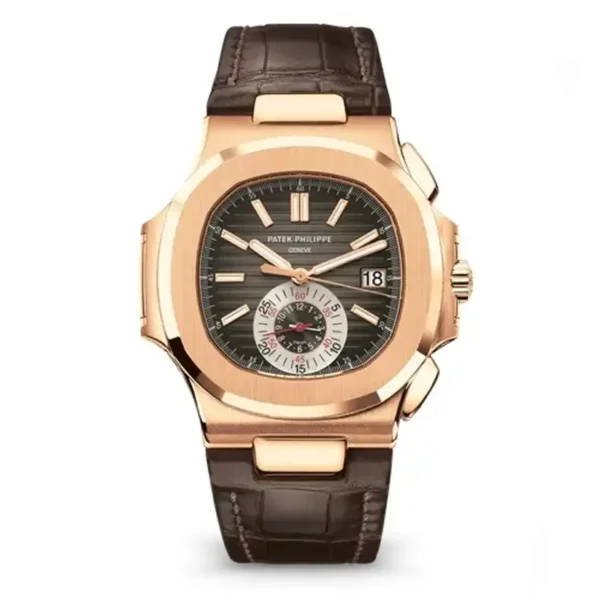 Patek Philippe Nautilus Chronograph Date Rose Gold 5980R-001