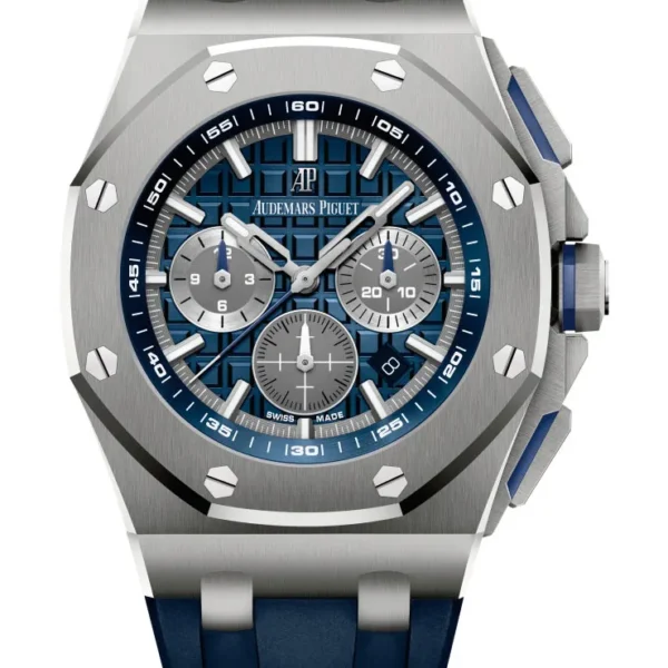 Audemars Piguet Royal Oak Offshore Selfwinding Chronograph Blue, Silver 26480TI.OO.A027CA.01
