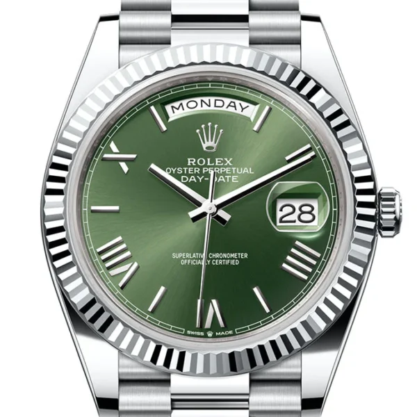 Rolex Day-Date 40 Oyster 40 mm white gold 228239