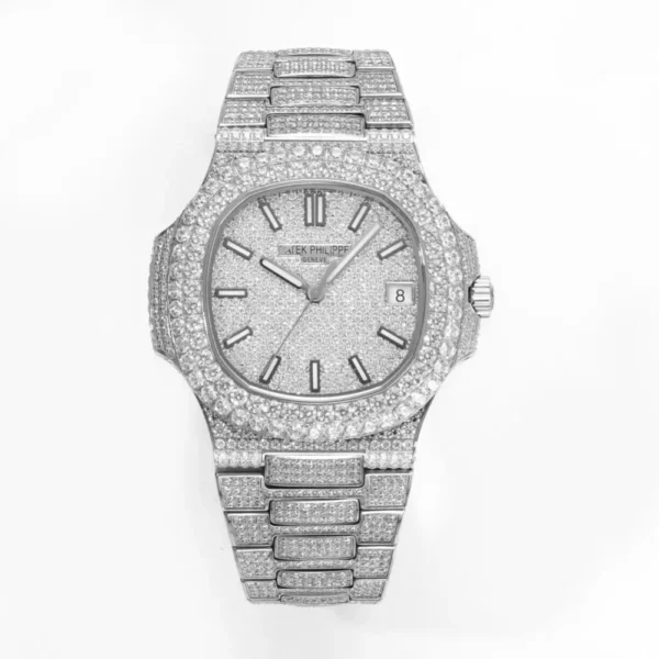 Patek Philippe Nautilus Full Star Platinum Watch