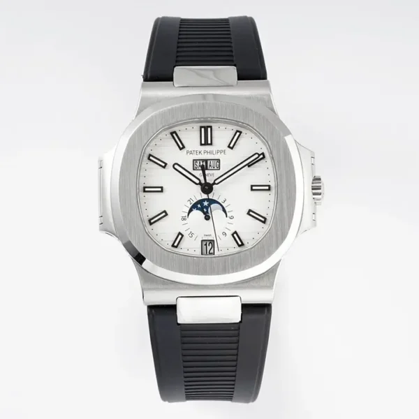 Patek Philippe Blue Nautilus Rubber Watch