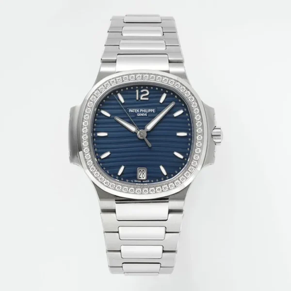 Patek Philippe Blue Nautilus Ladies Watch