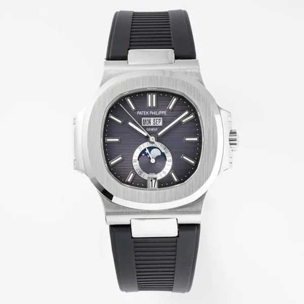 watch Audemars Piguete CODE 11.59 Automatic Watch – Night Blue Dial, Stainless Steel Case, Blue Fabric Strap, 41mm